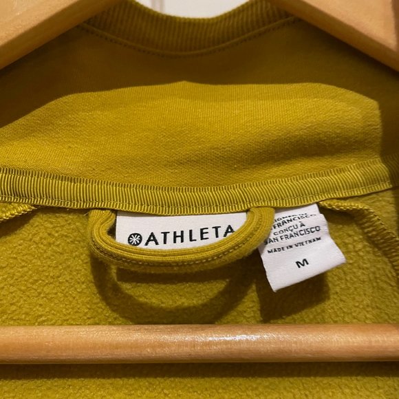 Athleta Triumph Hoodie in Oxidized Yellow - Picture 5 of 5